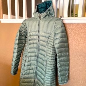 Eddie Bauer Mid-Length Down Parka/Coat Puffer